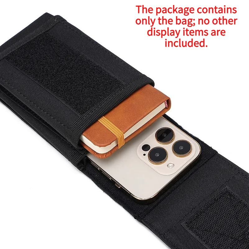 Edc Carry For Men - Tactical Double Layer Phone Bag MOLLE