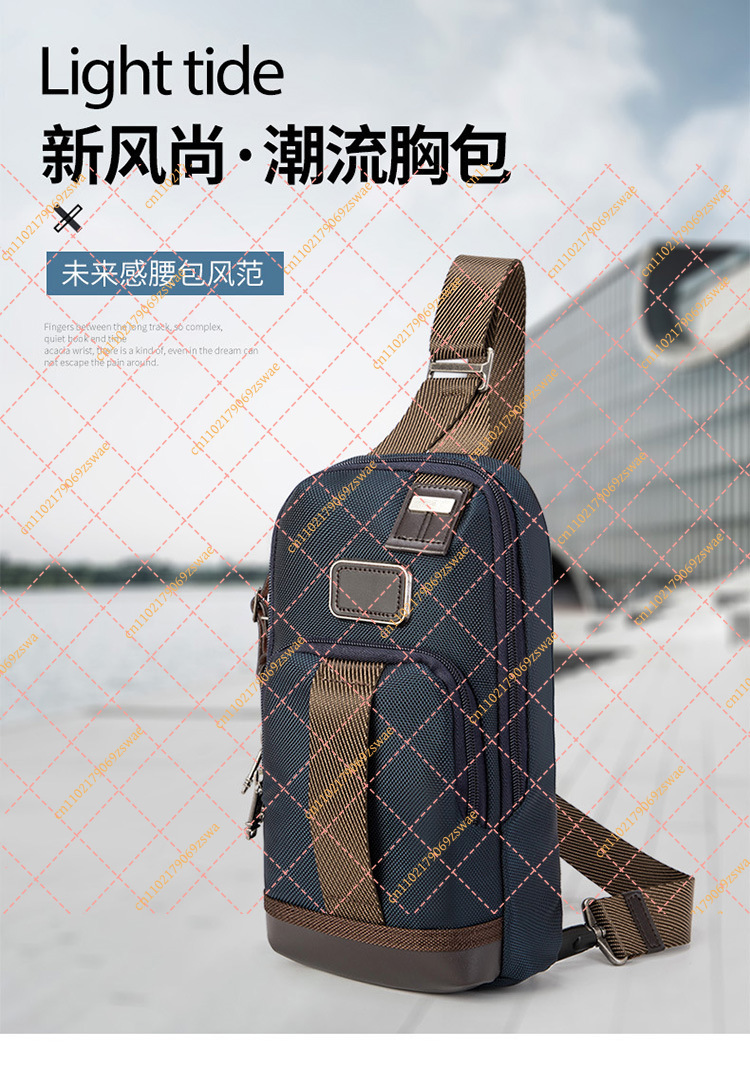 Slim Ballistic Nylon Chest Bag - Edc Carry Essentials ulasan dan harga
