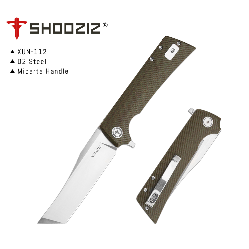Shooziz XUN112 EDC Folding Kni - Edc Carry For Men ulasan dan harga