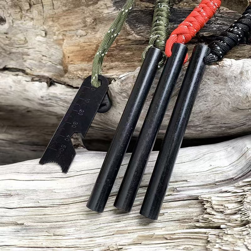 Outdoor Survival Fire Starter  - Ferro Rod Striker ulasan dan harga