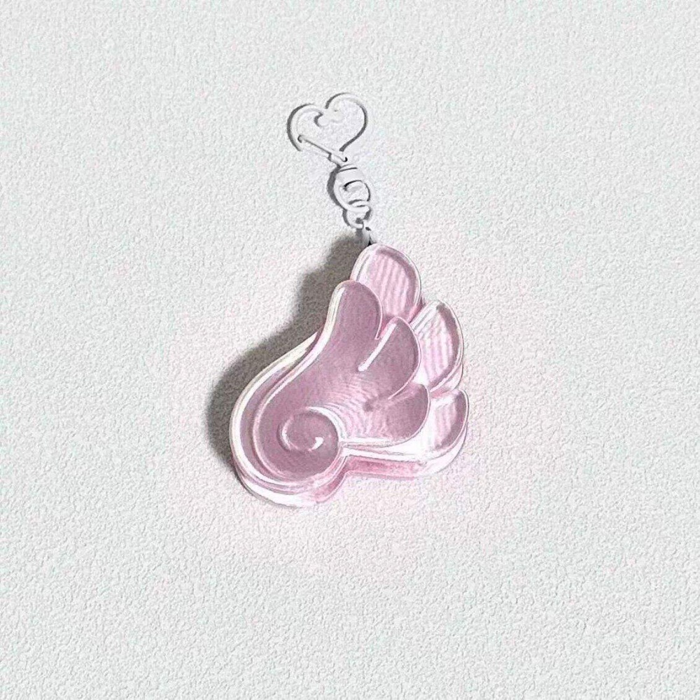 3D Printed Angel Wing Cable Wi - Cable Winder Keychain ulasan dan harga