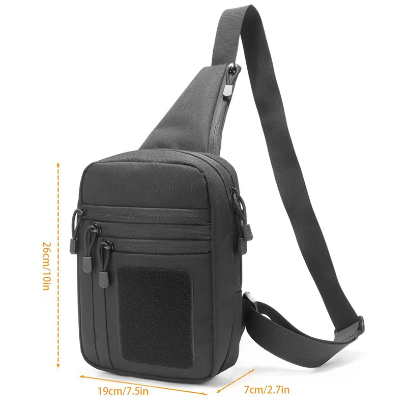 Tactical Pistol Gun Bag Concea - Edc Concealed Carry Sling Bag ulasan dan harga