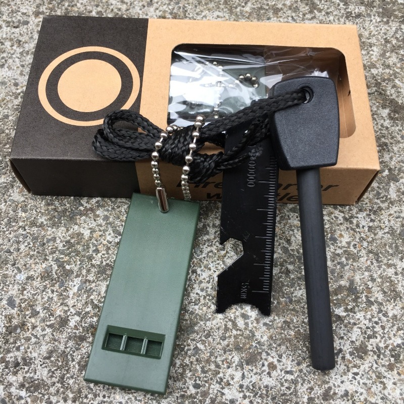 Outdoor Survival Fire Starter  - Ferro Rod Striker ulasan dan harga