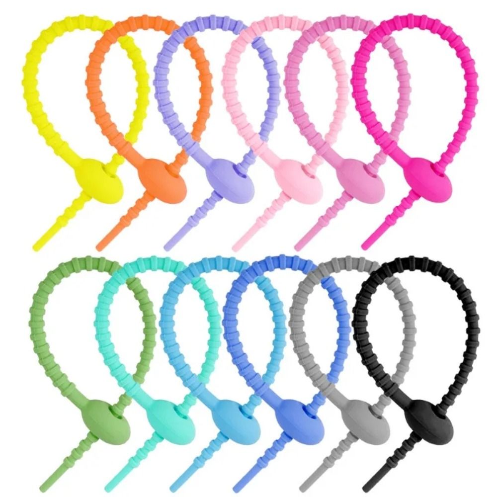 10Pcs/Set Tadpole Shaped Cable - Cable Winder Keychain ulasan dan harga