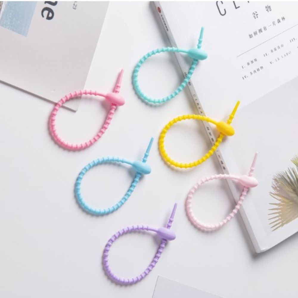 10Pcs/Set Tadpole Shaped Cable - Cable Winder Keychain ulasan dan harga