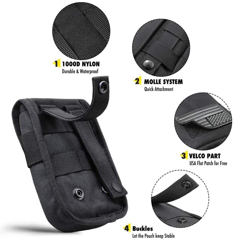Tactical Phone Pouch Molle,Sma - Edc Carry Items ulasan dan harga