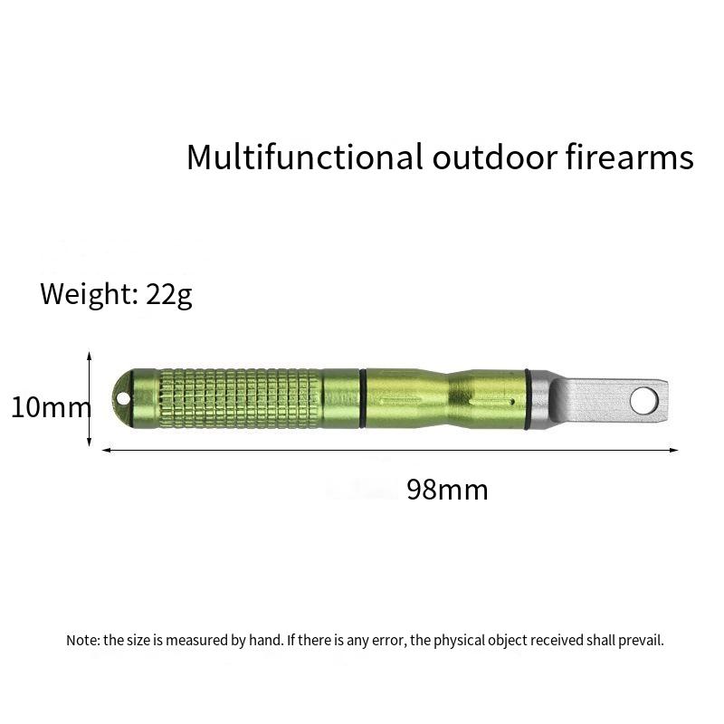 Portable Waterproof Flint Emer - Ferro Rod Striker ulasan dan harga