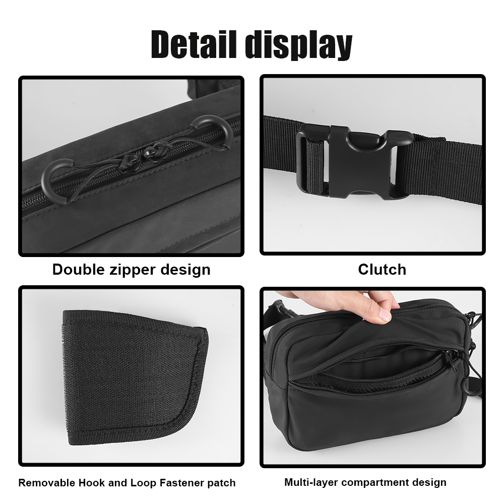 Concealed Carry Waist Bag Tact - Edc Pistol Carry Bag ulasan dan harga