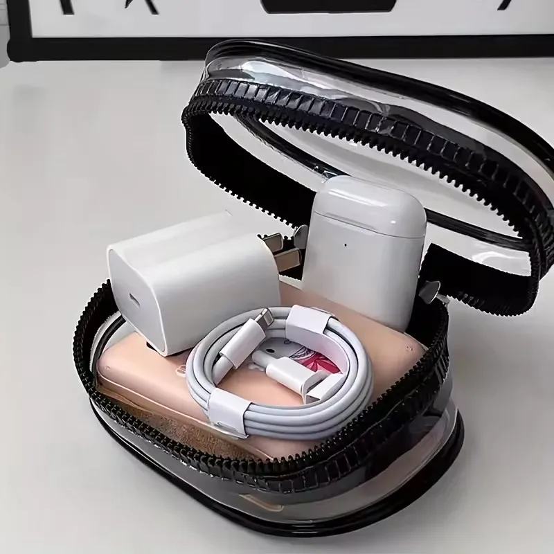 Multifunctional Clear Data Cab - Cable Winder Keychain ulasan dan harga