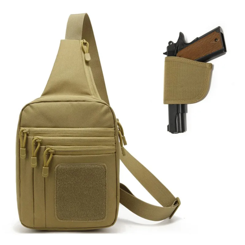 New Tactical Chest Bag Pistol  - Edc Pistol Carry Bag ulasan dan harga