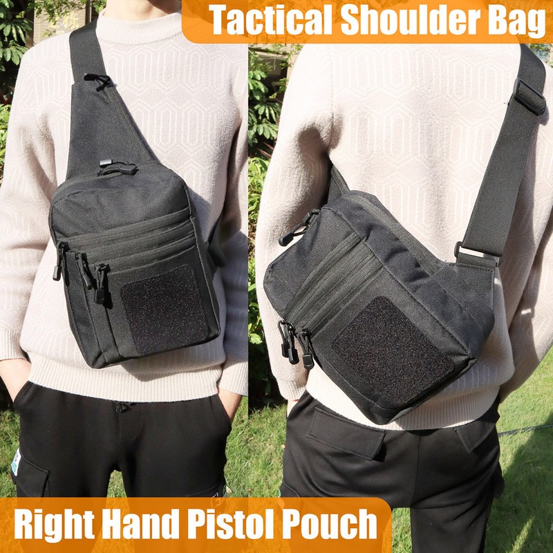 New Tactical Chest Bag Pistol  - Edc Pistol Carry Bag ulasan dan harga