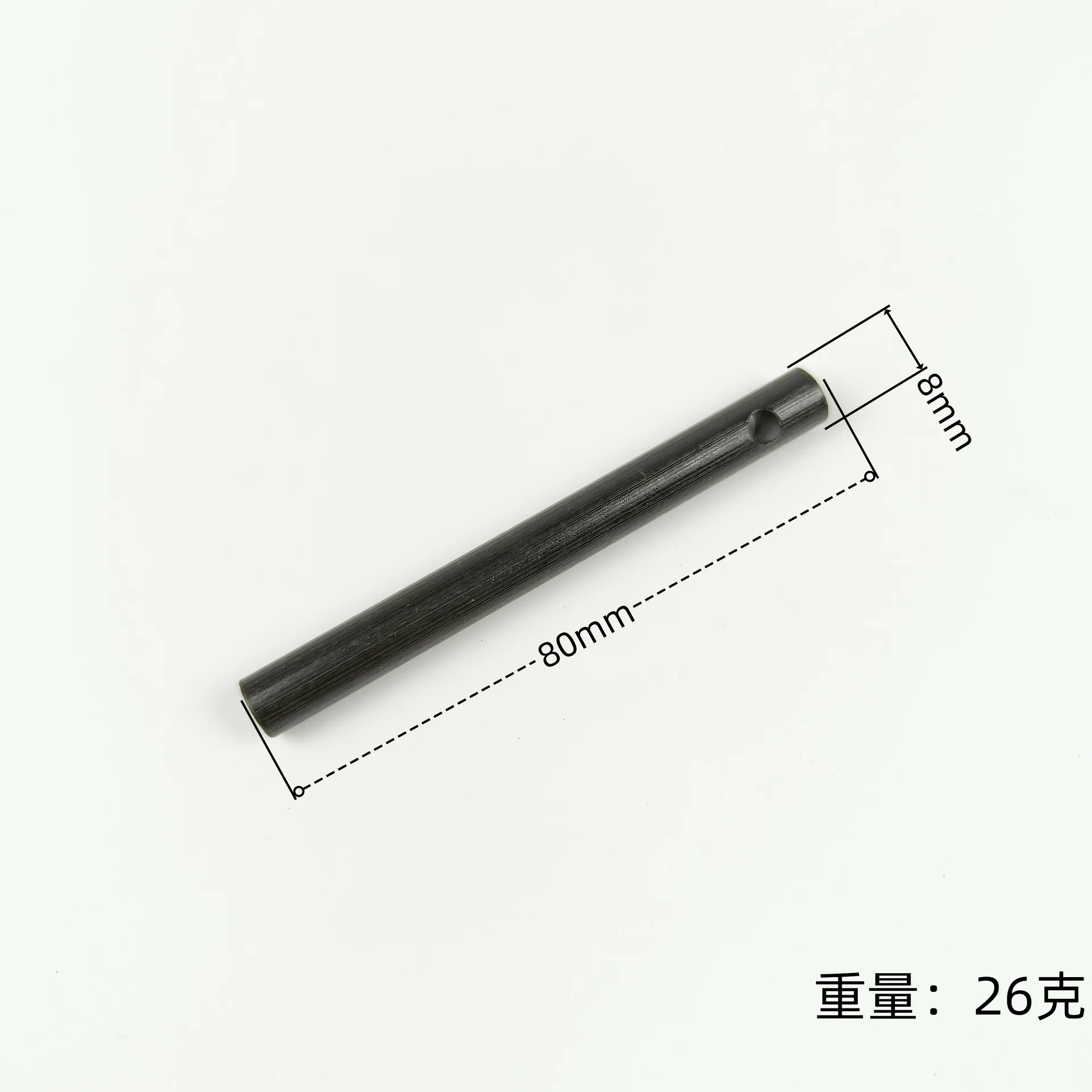 2PCS 8 * 80mm Perforated Campi - Ferro Rod Striker ulasan dan harga
