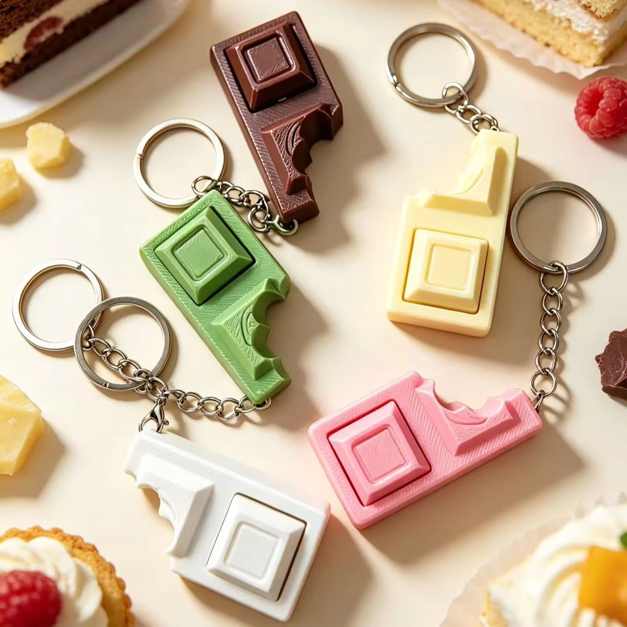 3D Simulated Chocolate Keyboar - Edc Carry Items ulasan dan harga