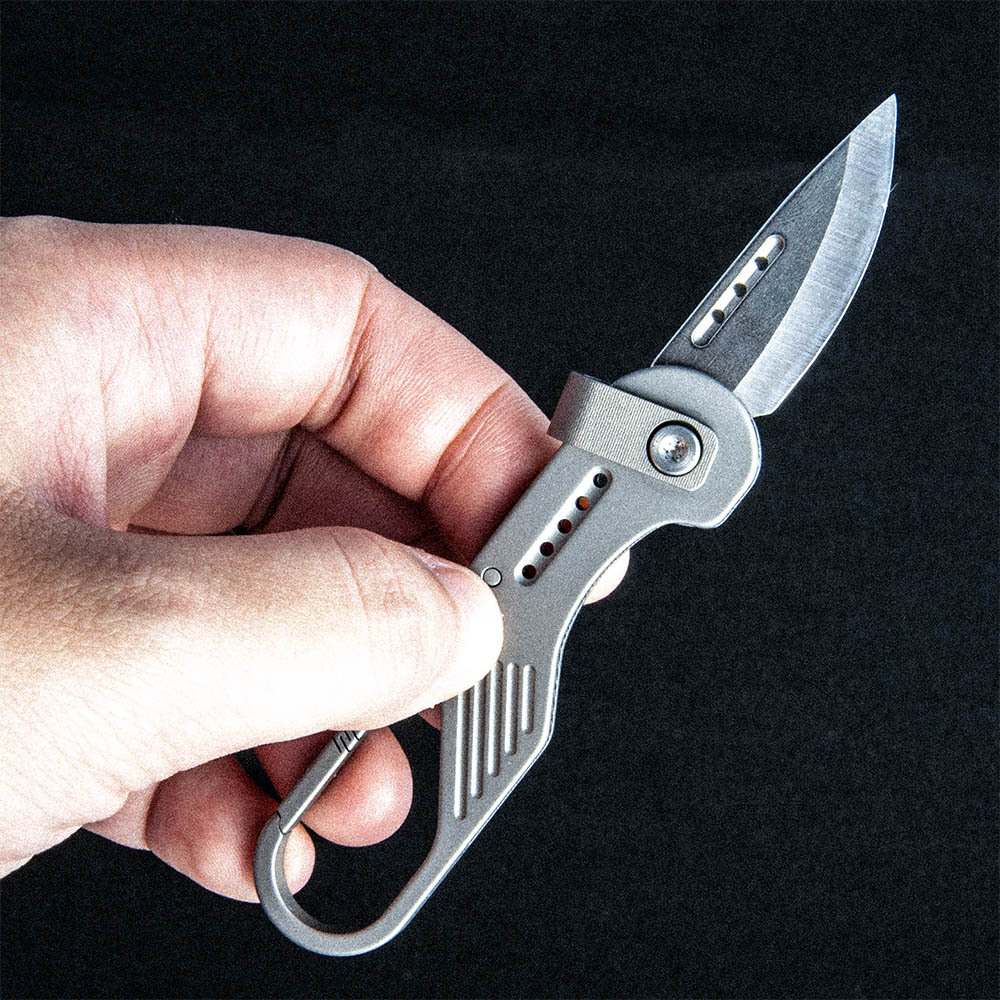 Titanium Alloy Keychain Mini F - Edc Carry Essentials ulasan dan harga