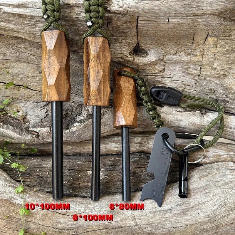 New Outdoor Flint Fire Starter - Ferro Rod Striker ulasan dan harga