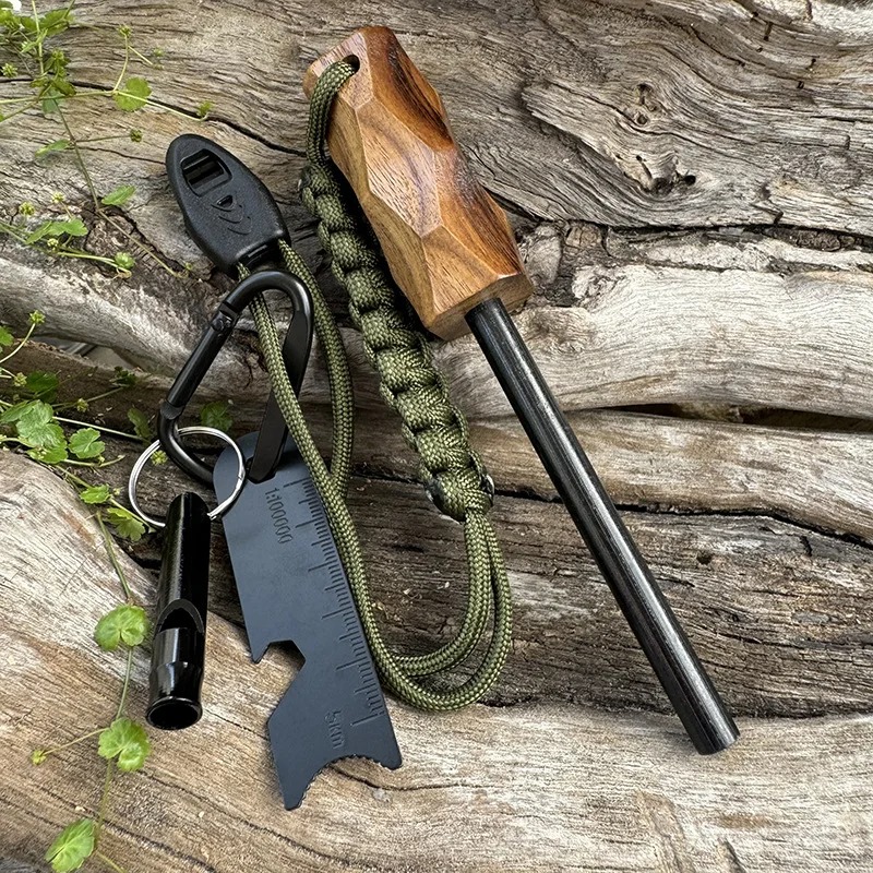 New Outdoor Flint Fire Starter - Ferro Rod Striker ulasan dan harga