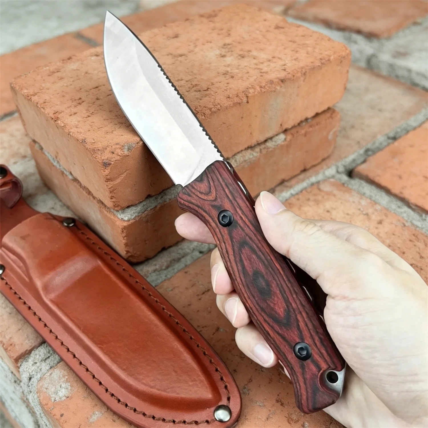 Full Tang 15002-2 Fixed Blade  - Edc Carry For Men ulasan dan harga