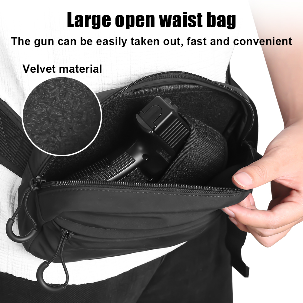 Tactical Crossbody Bag Pistol  - Edc Pistol Carry Bag ulasan dan harga