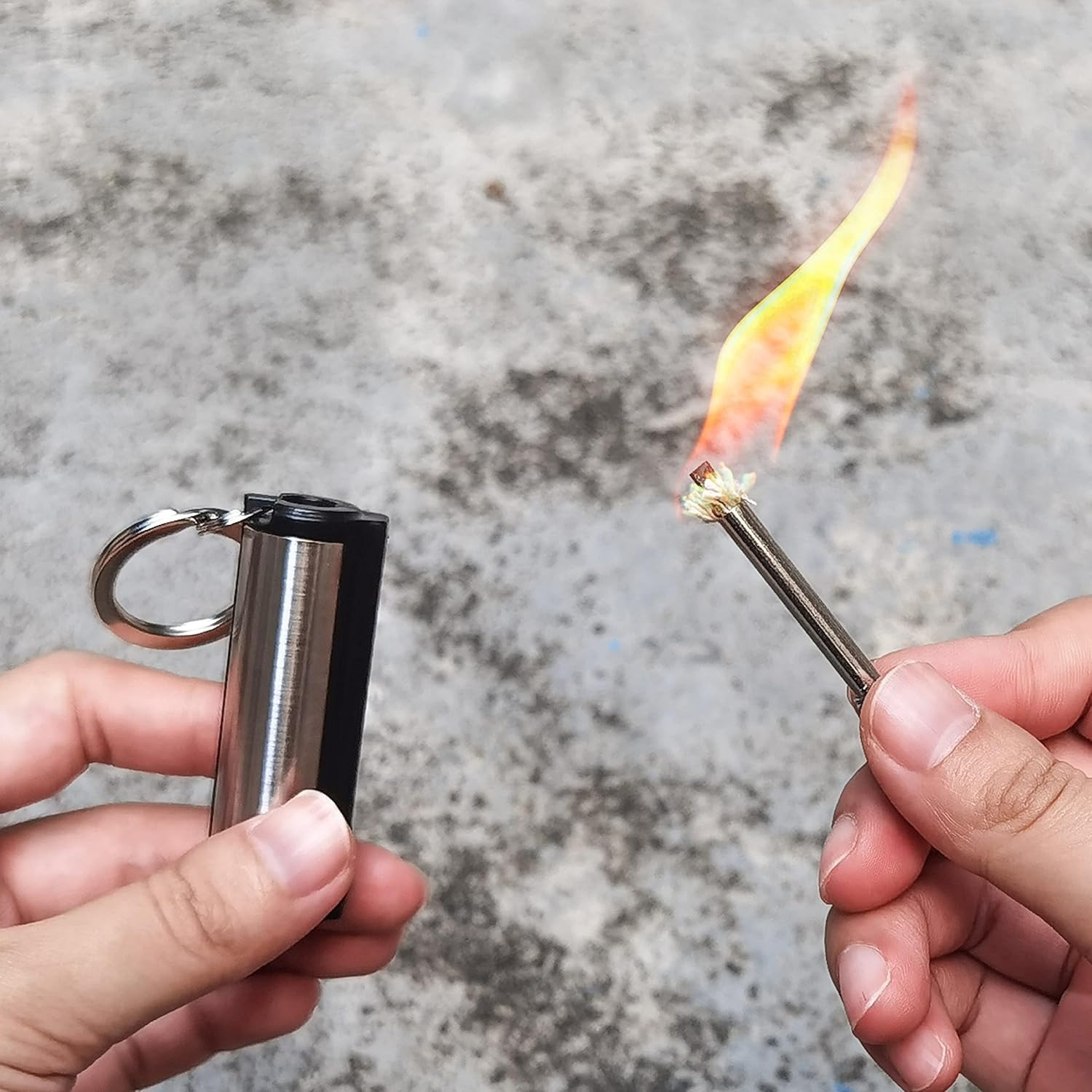 1-5-pack Magnesium flint set,  - Ferro Rod Striker ulasan dan harga
