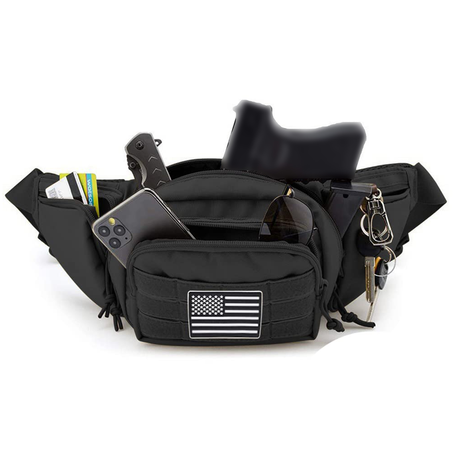 Tactical Fanny Pack Gun Holste - Edc Carry For Men ulasan dan harga