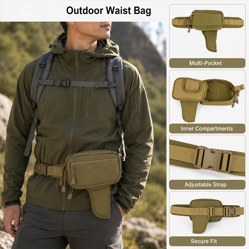 Multifunctional Waist Bag Nylo - Edc Carry For Men ulasan dan harga