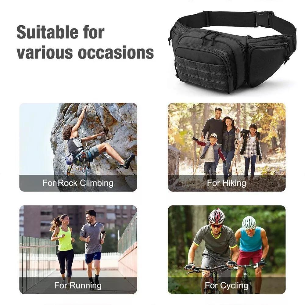 Tactical Fanny Pack for Men Co - Edc Pistol Carry Bag ulasan dan harga